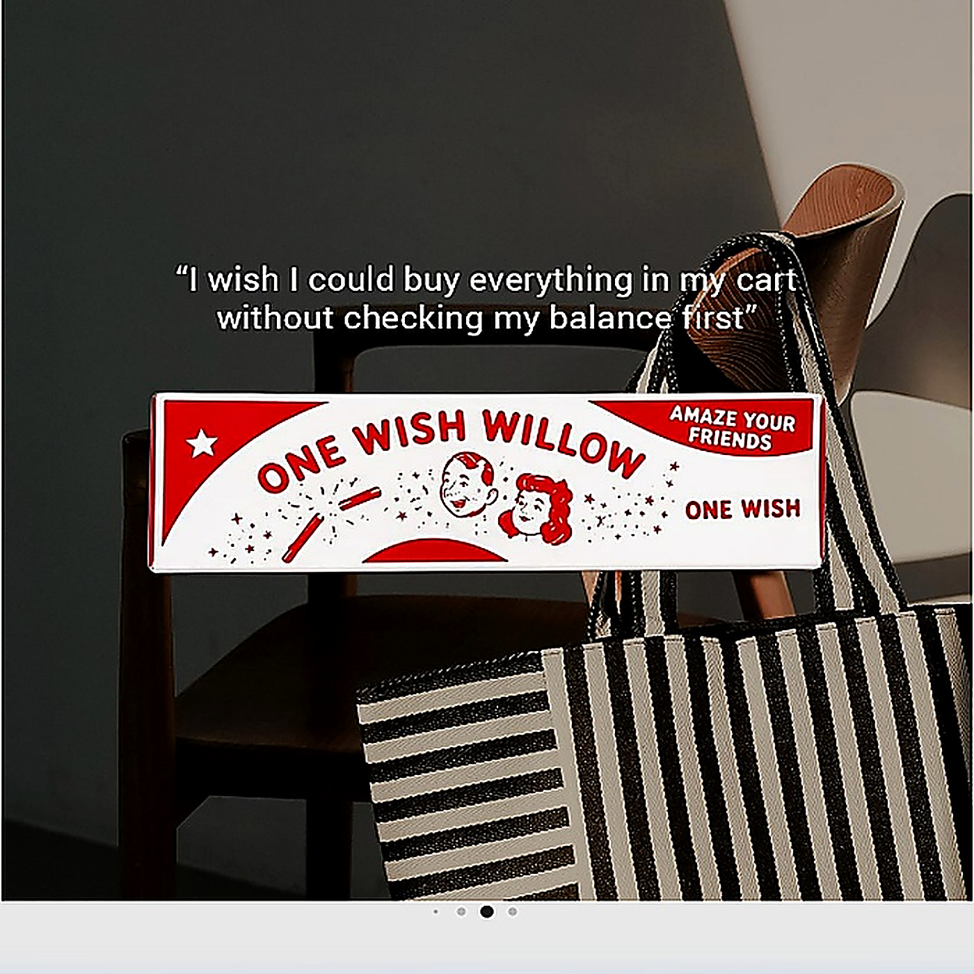 One Wish Willow Tote Bag
