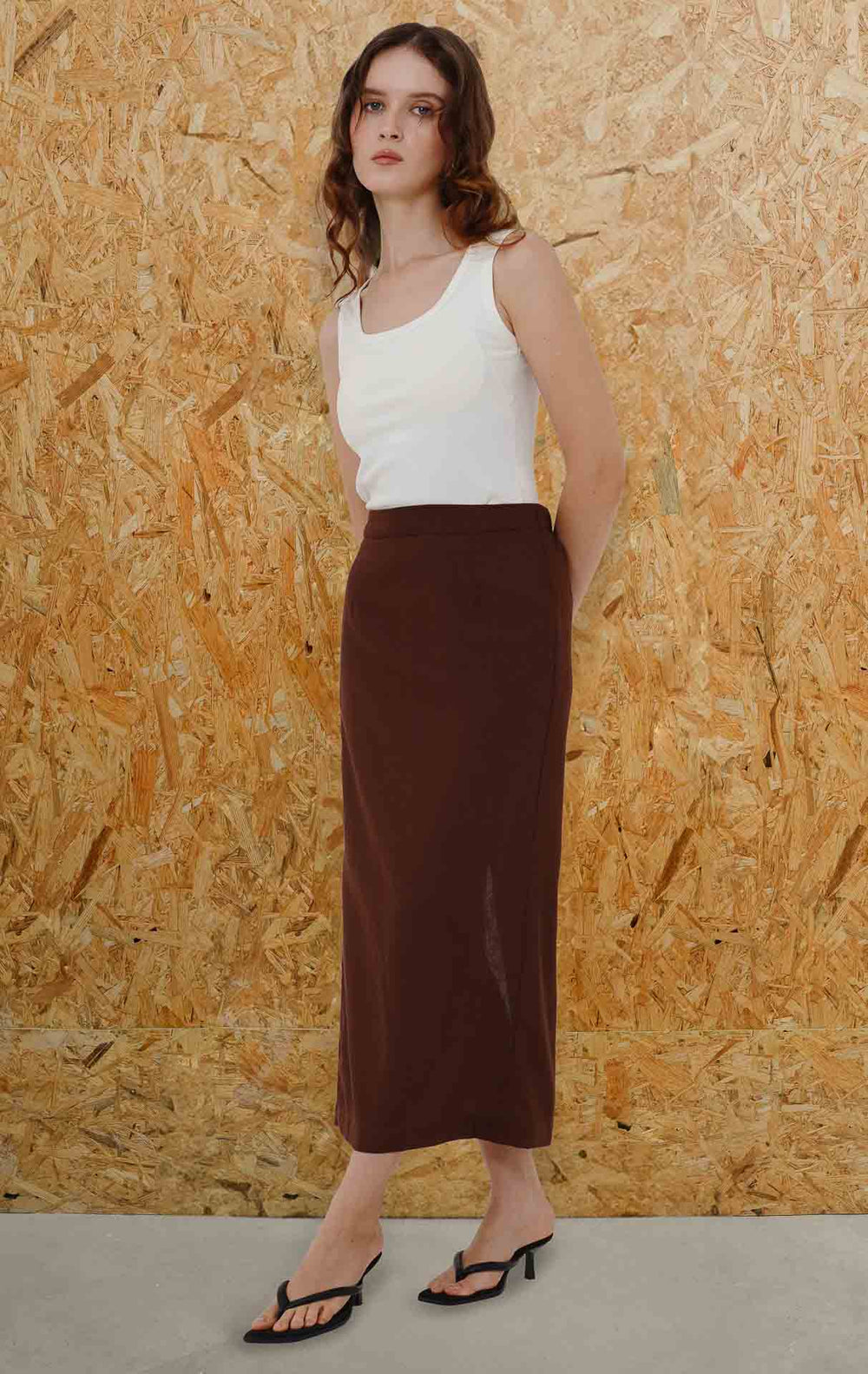 SH Beverly Skirt Brown - View 6