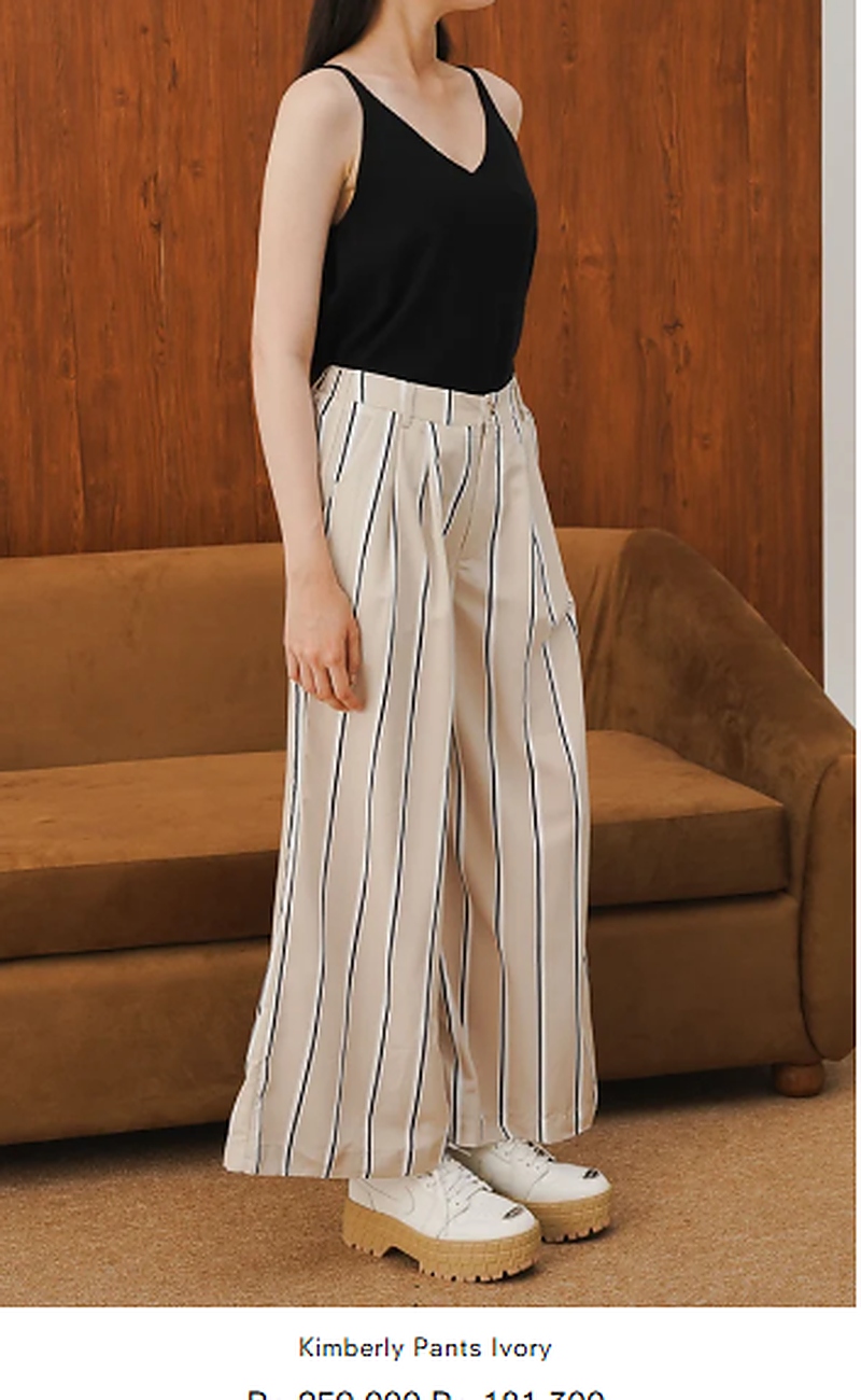 Kimberly Pants Ivory